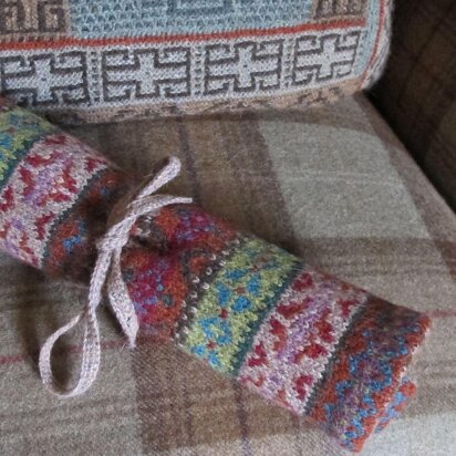 Norah Fairisle Needle Wrap