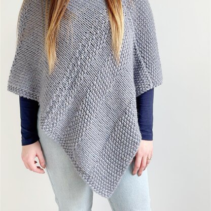 “Rain Shimmer” Poncho.