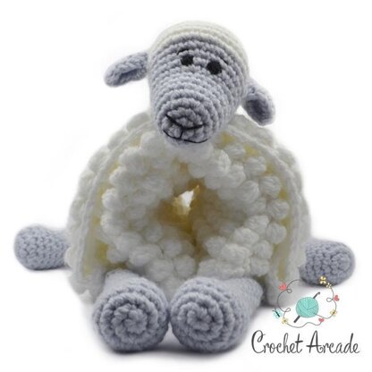 Cuddle and Play Sheep Crochet Blanket King Cole Comfort Chunky