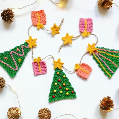 Christmas Tree Garland