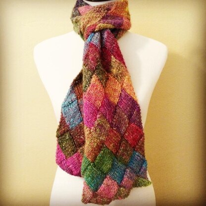 Entrelac Scarf