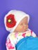 Baby Poppy Flower Slouch Hat