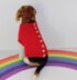 Back Button Up Dog Coat