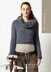 Cropped Yoke Sweater