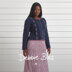 Embroidered Cardigan - Knitting Pattern for Women in Debbie Bliss Cashmerino DK by Debbie Bliss - DB408 - Downloadable PDF