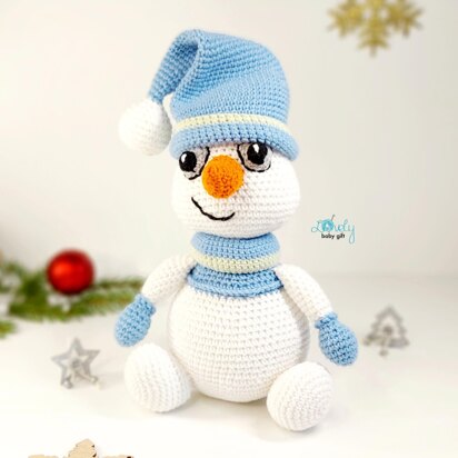 Amigurumi Snowman Crochet Pattern