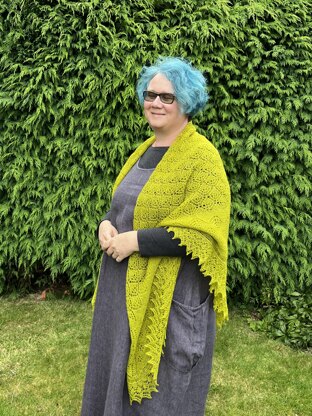 Elinor Hap Shawl