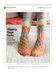 Slippery Slope Socks in Schoppel Wolle Admiral Uni & Crazy Zauberball - Downloadable PDF