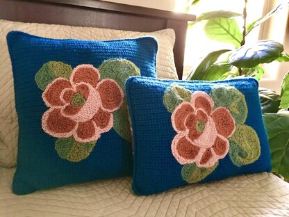 Bohemian Rose Pillow