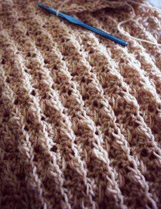 Amazing Lace Baby Blanket