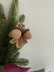Rustic Farmhouse Crochet Oak Acorns festive charm