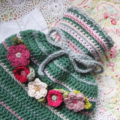 Floral Hot Water Bottle Cosy