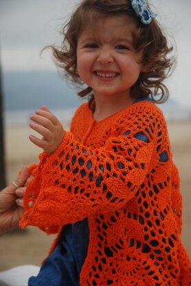 Chysanthemum Crochet Cardigan