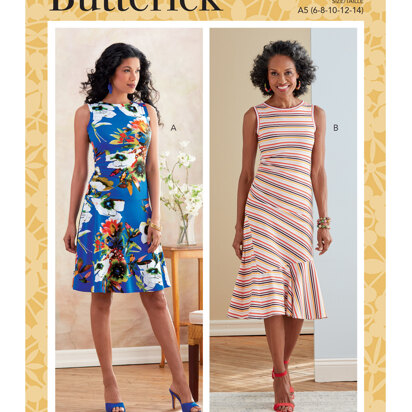 Butterick Damenkleid B6680 - Schnittmuster