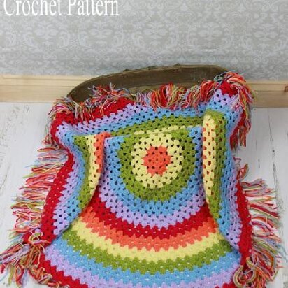 Granny St Shawl Crochet Pattern #330