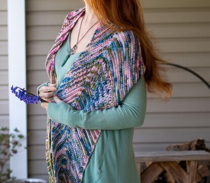 Merfolk Fade Shawl