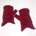 Sea Line Fingerless Mittens