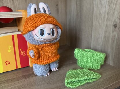 Monster Sweater and Headband Set