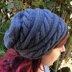 Cabled Slouch Hat