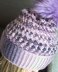 Violet spiral hat