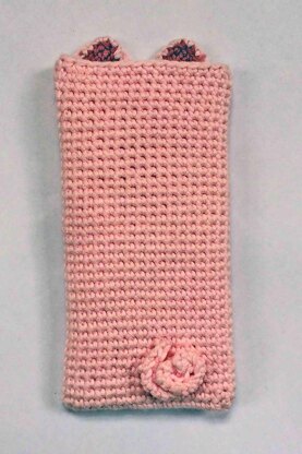 Pink Piggy Phone Cozy