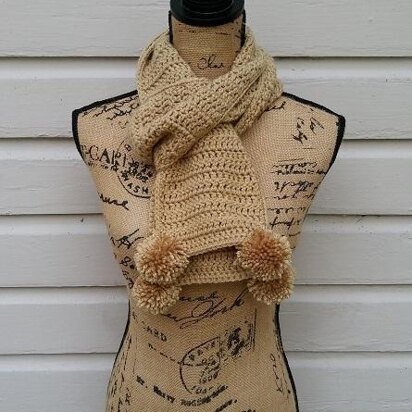 Easy Doubled Scarf