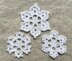Snowflake Ornament Trio