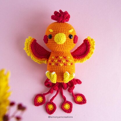 Ember the Phoenix Crochet Pattern