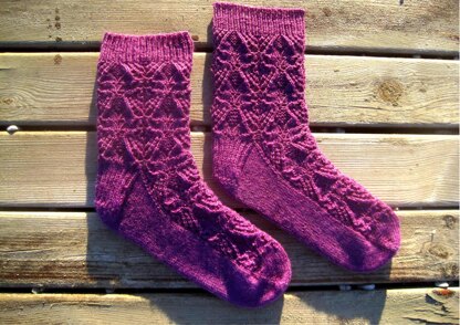 The Art Deco Lace Sock Collection E-Book