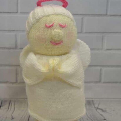 Festive Friends Angel - knitting pattern