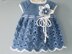 Crochet Baby Dress by Elena Mitchell