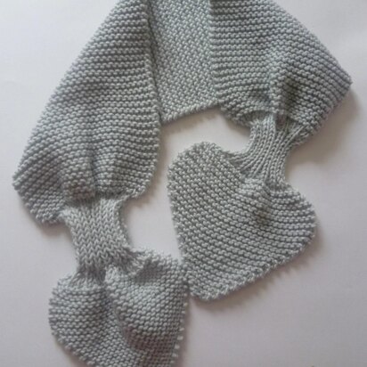 Miss Marple Keyhole Scarf