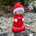Miniature Christmas Elf and Angel Dolls Knitting Pattern - Toy Knitting Pattern