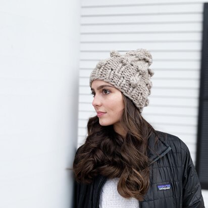 The ZIMA Bobble Hat - knitting pattern