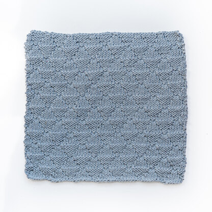 Dishcloth Trio in Paintbox Yarns Recycled Cotton Worsted - Downloadable PDF