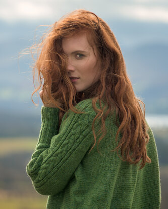 Skiddaw Sweater in The Fibre Co. Arranmore Light - Downloadable PDF
