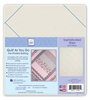 June Tailor Inc Quilt As You Go Sophisticated Strips Quilt