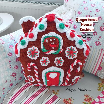Gingerbread House Cushion
