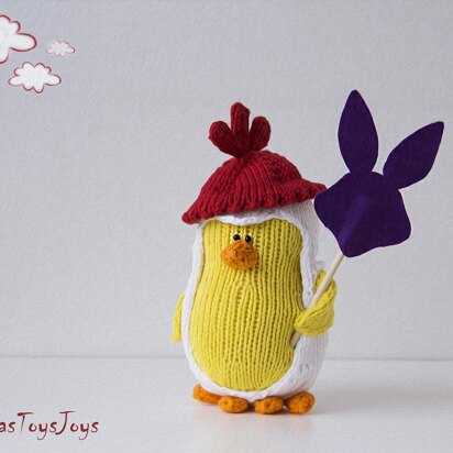 Easter Chicken - knitting pattern