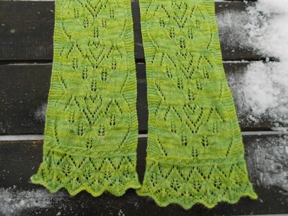 My Irish Heart Lace Scarf