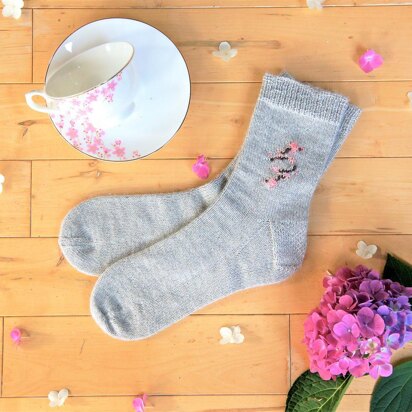 Cherry Blossoms Socks