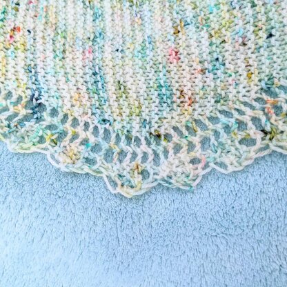 Sandy Floss Shawl