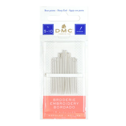DMC 16 Embroidery Needles (5-10)