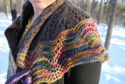 Cineprismatic Shawl