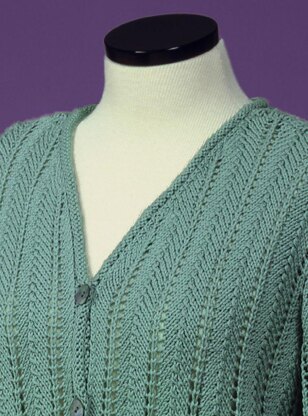 Fir Cone Lace Cardigan #107