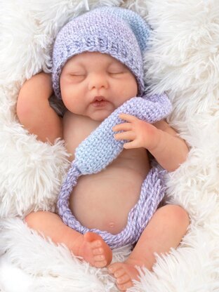 Sugar Plum Dreams Newborn Elf Hat