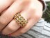 Bella Knit Reversible Ring