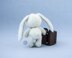 Mini bunny knitting flat