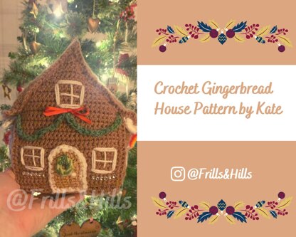 Crochet Christmas Gingerbread House