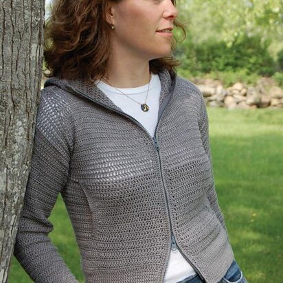 Dovetail Designs C2.3 Lightweight Hoodie to Crochet PDF